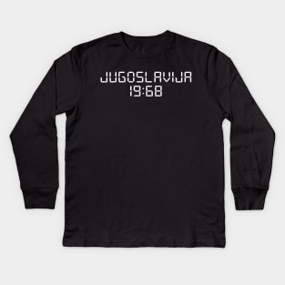 Jugoslavija 1968 Kids Long Sleeve T-Shirt